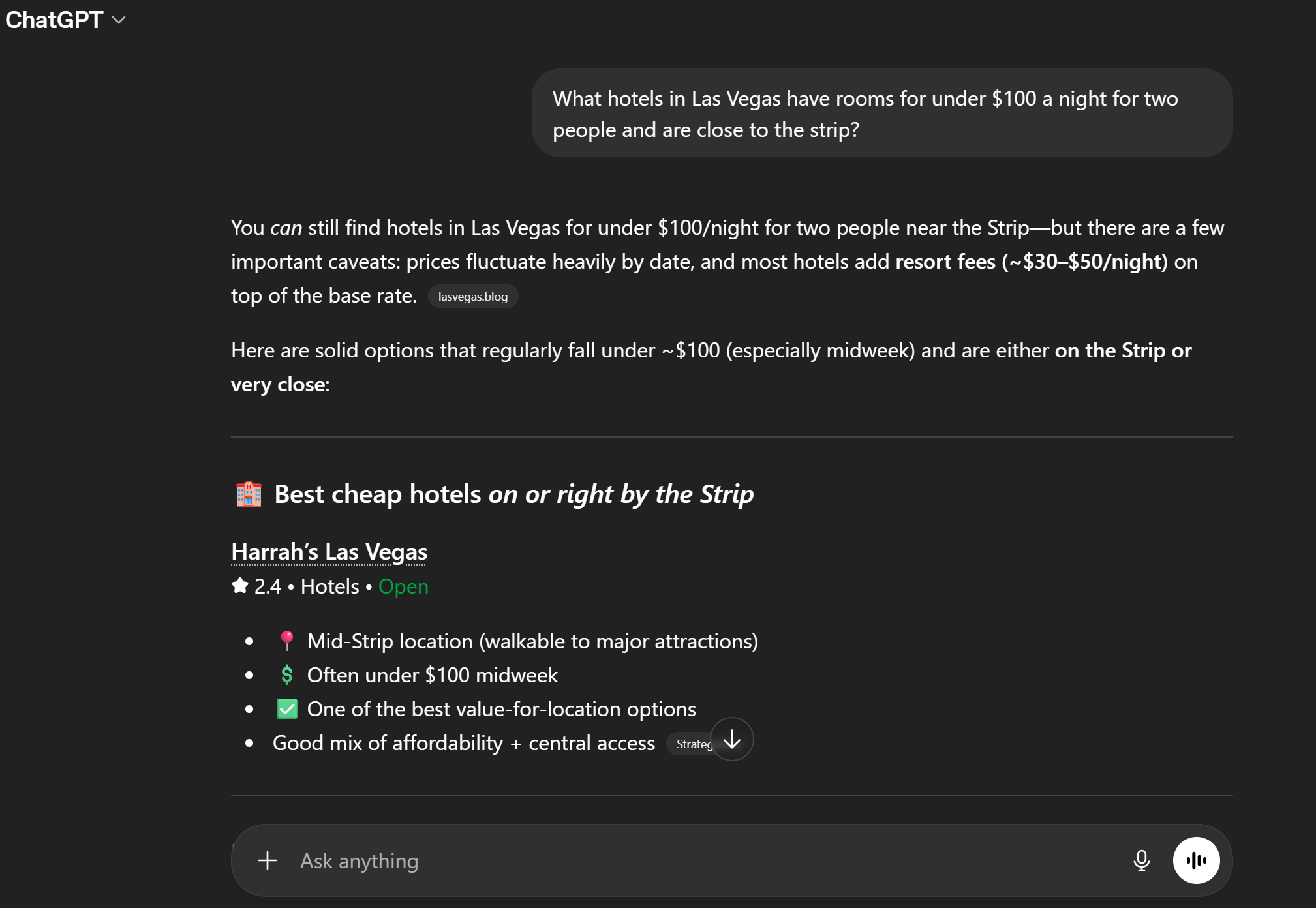 Hotel AI Search Example